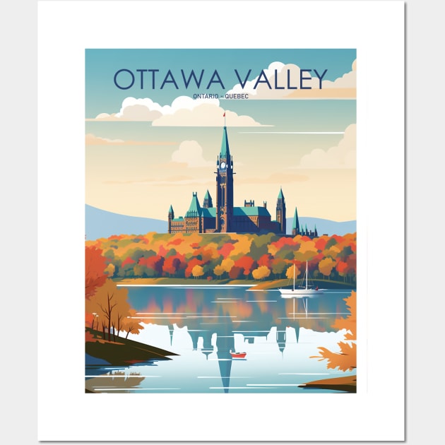 OTTAWA VALLEY Wall Art by MarkedArtPrints